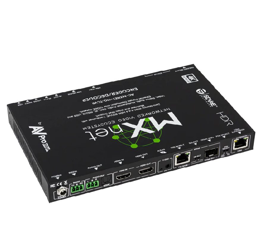 MXNet 10G SDVoE Transceiver – AVProEdge AC-MXNET-10G-TCVR 3