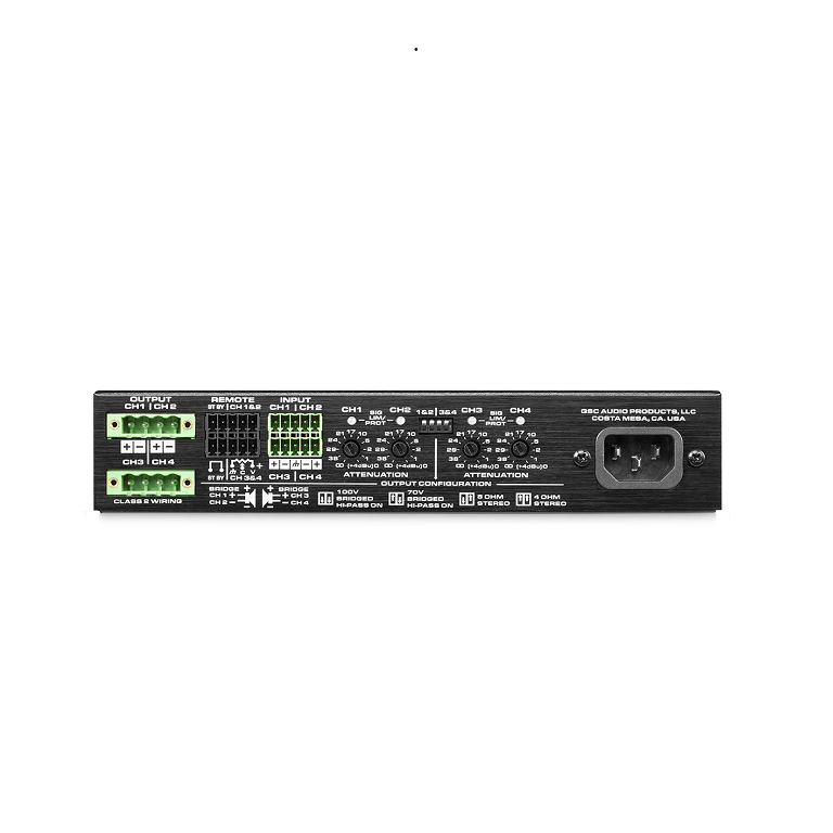 Bộ khuyếch đại công suất EnergyStar QSC SPA4-100 4