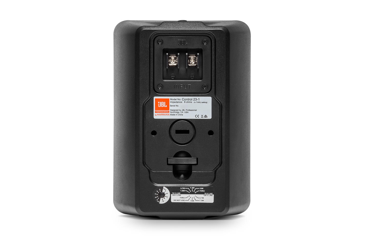 Ultra-Compact Indoor/OutdoorBackground/Foreground Speaker Control 23-1 2