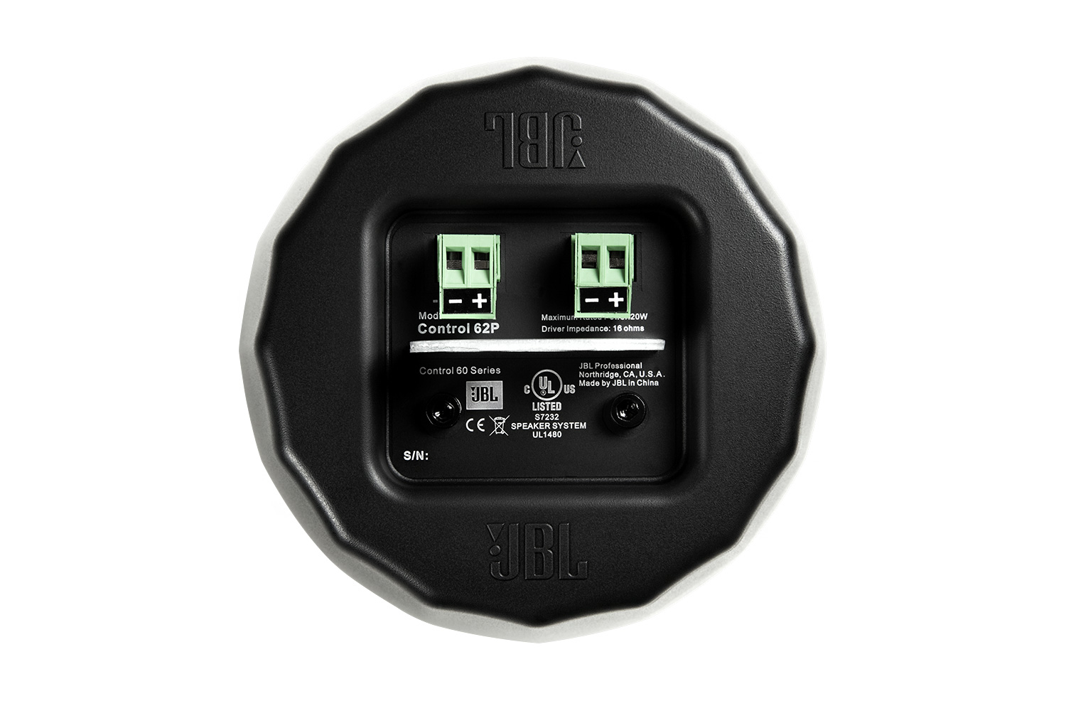 Ultra-Compact Mid-High Satellite Pendant Speaker Control 62P 2
